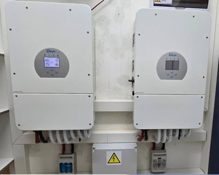 Two inverters side by side